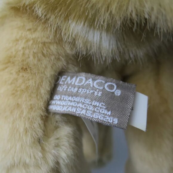 Demdaco 13" Maine Coon Cat Ginger Orange Striped Kitty Plush - Picture 9 of 11